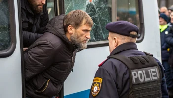 Мужчину задержали за разбитое окно автобуса на Казанском шоссе в Нижнем Новгороде