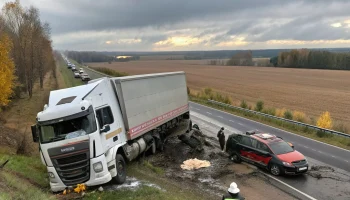 Подросток погиб в столкновении с МАЗом в Нижегородской области: подробности ДТП